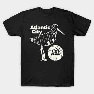 Atlc City Sandpipers Basketball Team T-Shirt